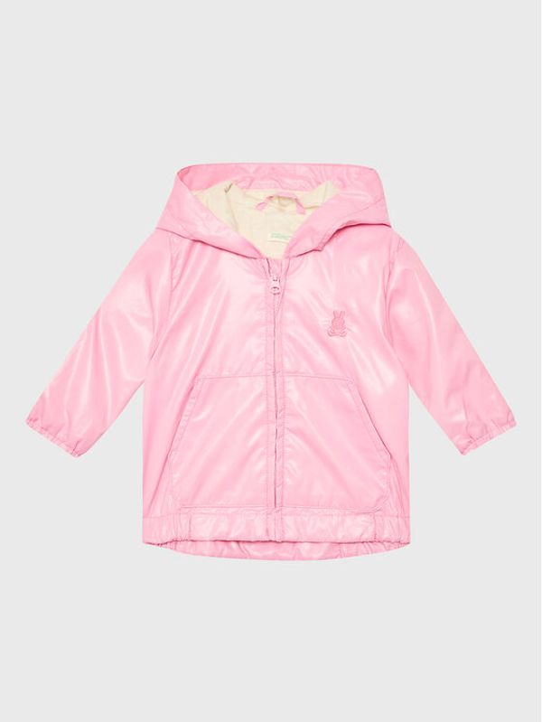 United Colors Of Benetton United Colors Of Benetton Преходно яке 2EO0AN00G Розов Regular Fit