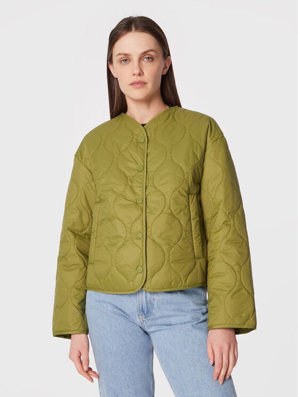 United Colors Of Benetton United Colors Of Benetton Преходно яке 2TWDDN011 Зелен Regular Fit