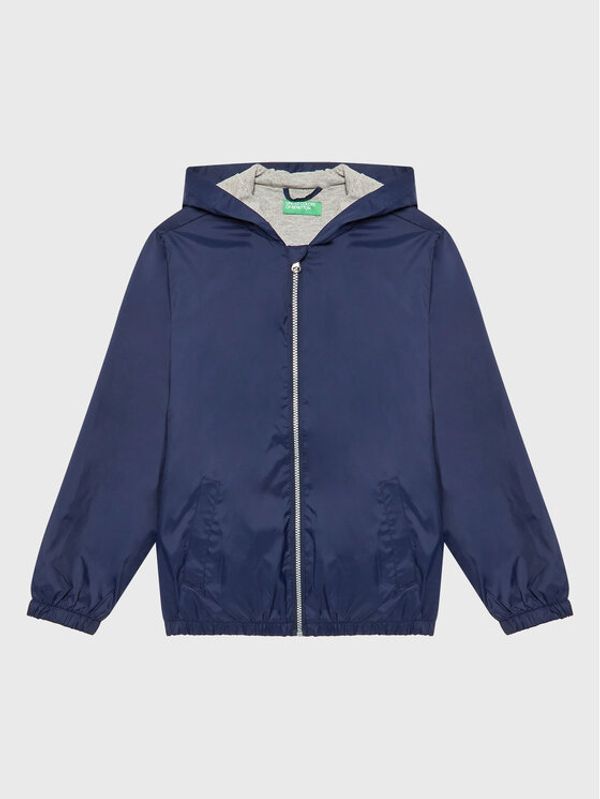 United Colors Of Benetton United Colors Of Benetton Преходно яке 2WU0CN023 Тъмносин Regular Fit