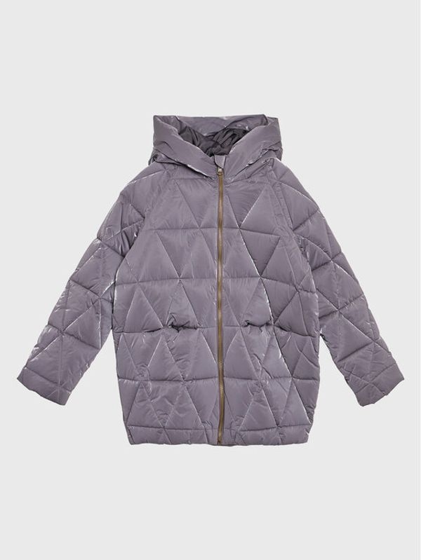 United Colors Of Benetton United Colors Of Benetton Пухено яке 20TKCN00R Сив Regular Fit