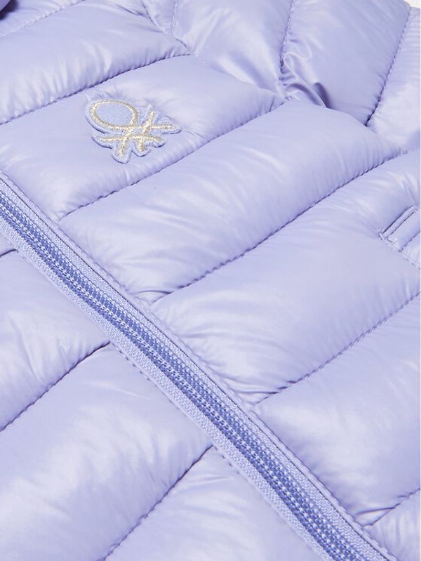 United Colors Of Benetton United Colors Of Benetton Пухено яке 21INGN011 Син Regular Fit