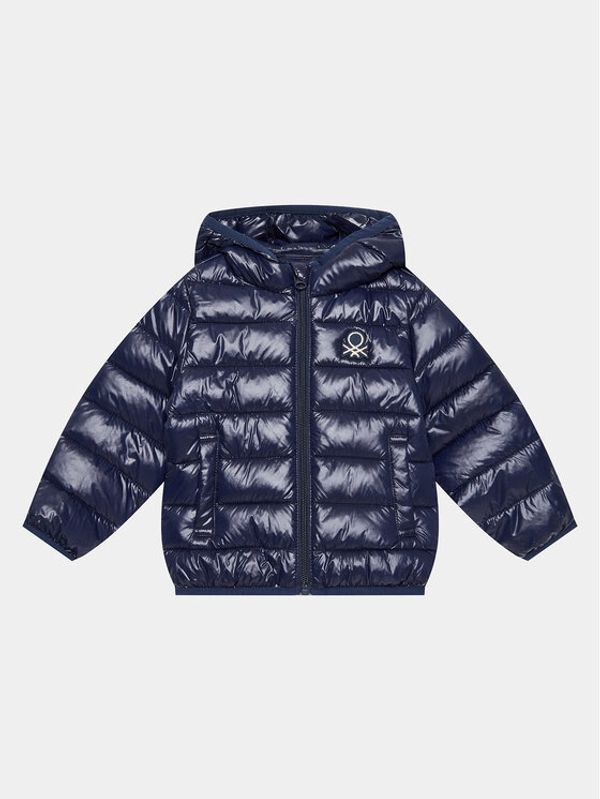 United Colors Of Benetton United Colors Of Benetton Пухено яке 21INGN011 Тъмносин Regular Fit