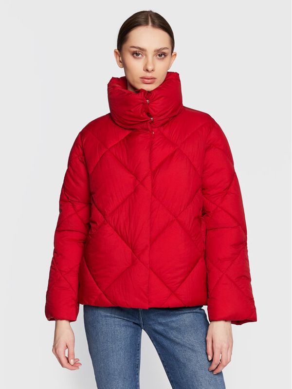 United Colors Of Benetton United Colors Of Benetton Пухено яке 25WUDN016 Червен Regular Fit