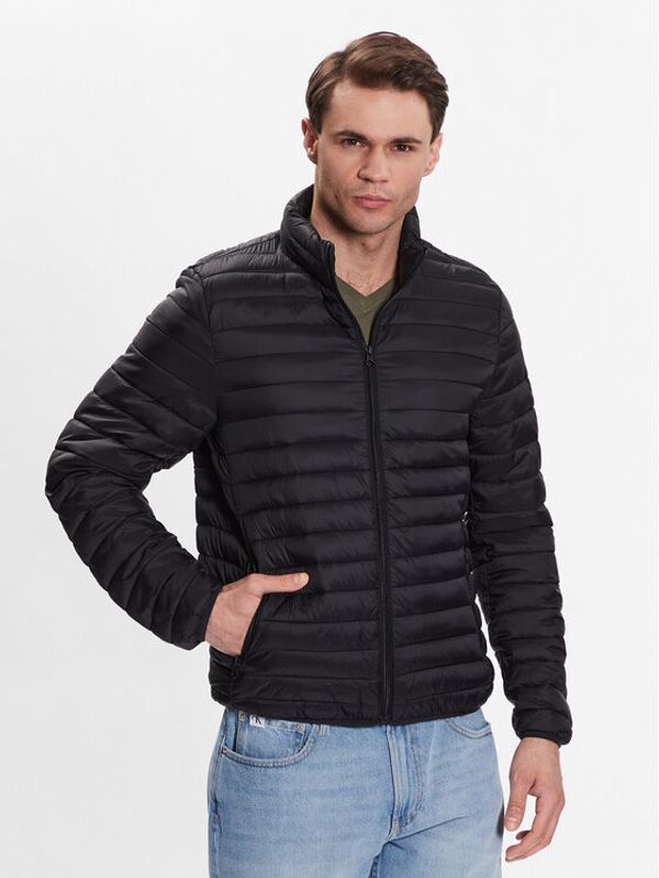 United Colors Of Benetton United Colors Of Benetton Пухено яке 2BA2UN028 Черен Regular Fit