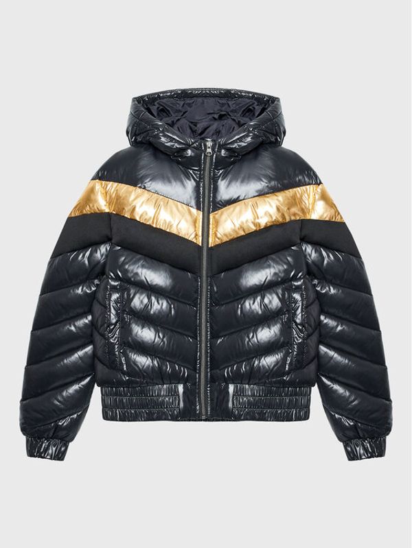 United Colors Of Benetton United Colors Of Benetton Пухено яке 2EO0CN00Z Черен Regular Fit