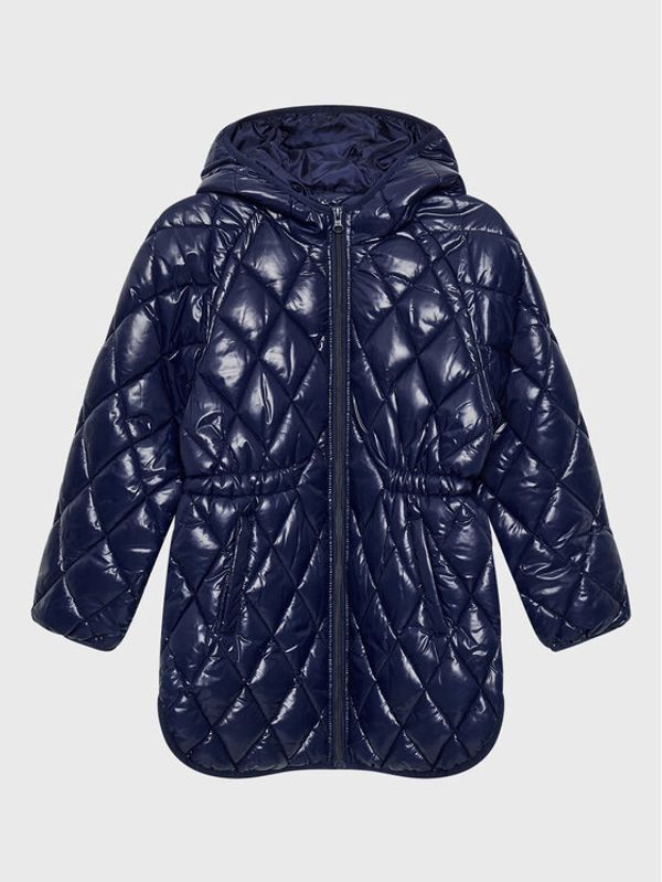 United Colors Of Benetton United Colors Of Benetton Пухено яке 2EO0CN01H Тъмносин Regular Fit