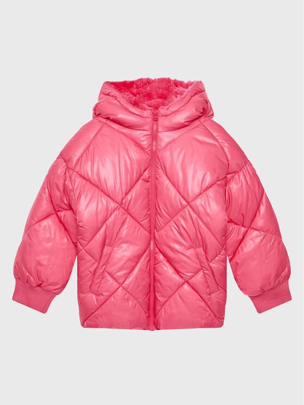 United Colors Of Benetton United Colors Of Benetton Пухено яке 2EO0CN01Q Розов Regular Fit