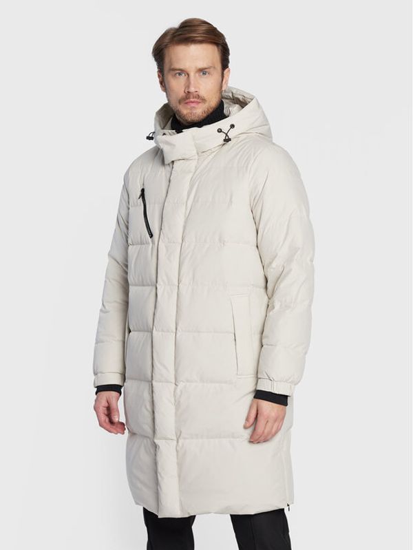 United Colors Of Benetton United Colors Of Benetton Пухено яке 2JF8UN01F Бежов Regular Fit