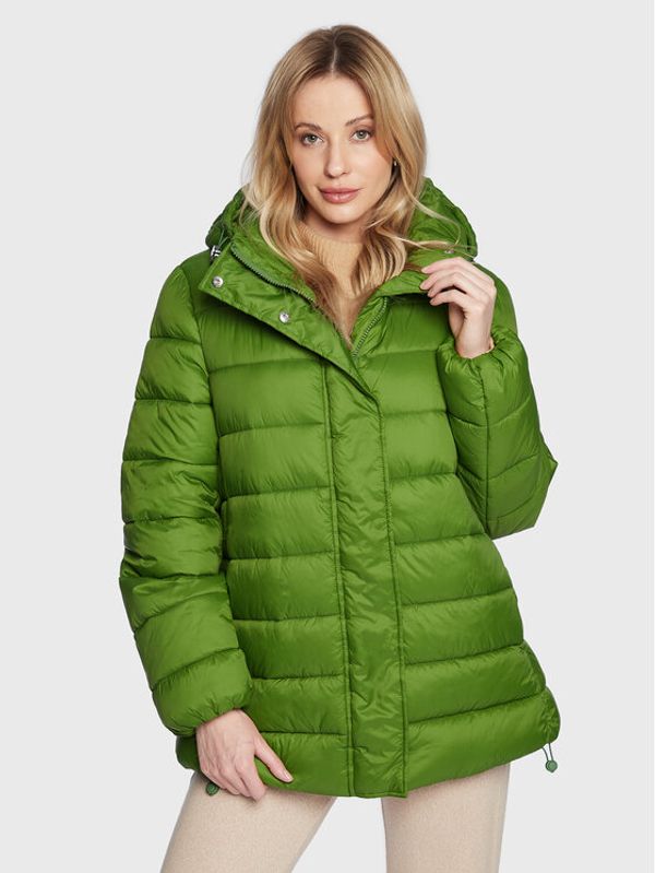 United Colors Of Benetton United Colors Of Benetton Пухено яке 2NIWDN013 Зелен Regular Fit