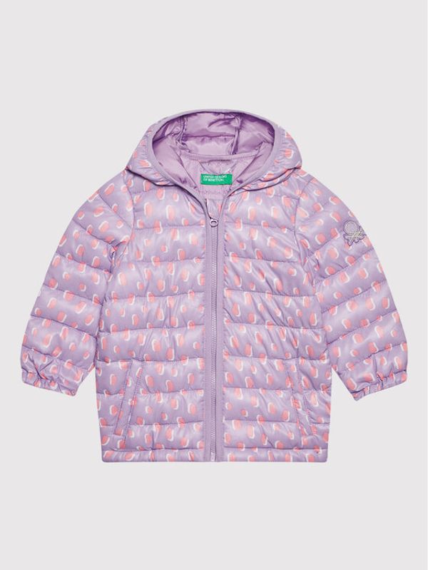 United Colors Of Benetton United Colors Of Benetton Пухено яке 2Q8053NM0 Розов Regular Fit