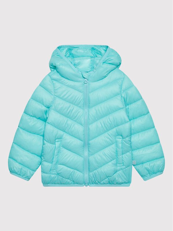 United Colors Of Benetton United Colors Of Benetton Пухено яке 2RQ453HQ0 Син Regular Fit