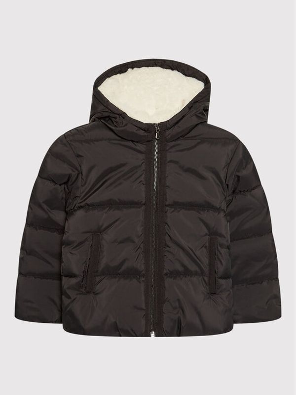 United Colors Of Benetton United Colors Of Benetton Пухено яке 2SJ153L00 Черен Regular Fit