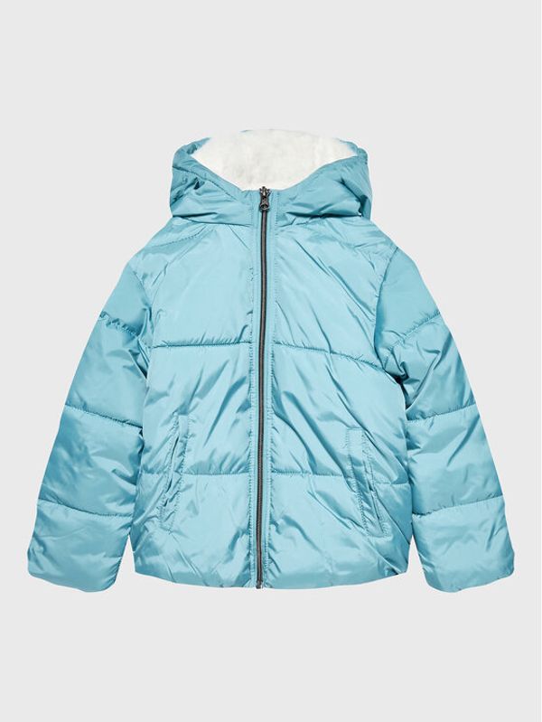 United Colors Of Benetton United Colors Of Benetton Пухено яке 2SJ1CN01E Син Regular Fit