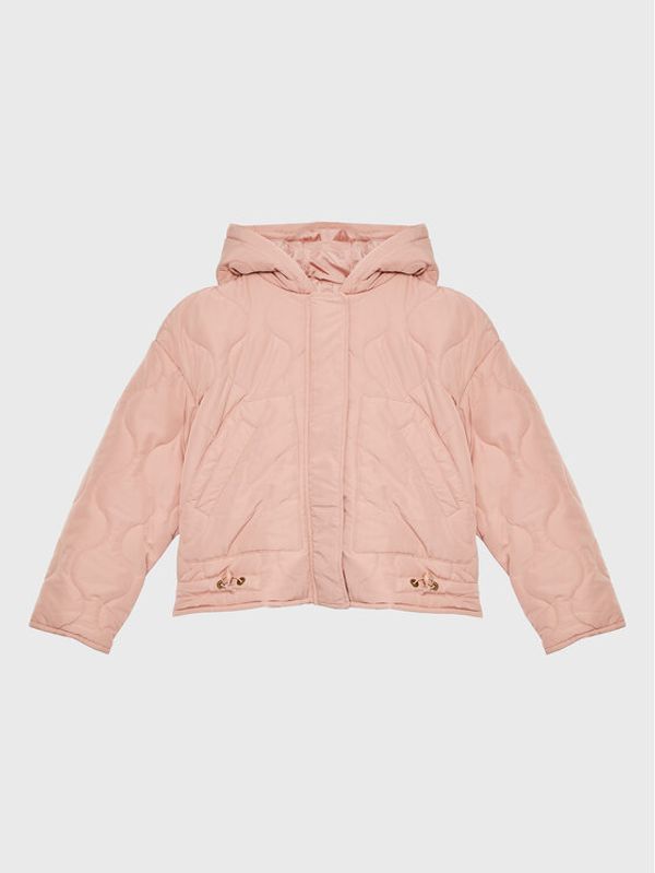 United Colors Of Benetton United Colors Of Benetton Пухено яке 2VGLCN01O Розов Regular Fit