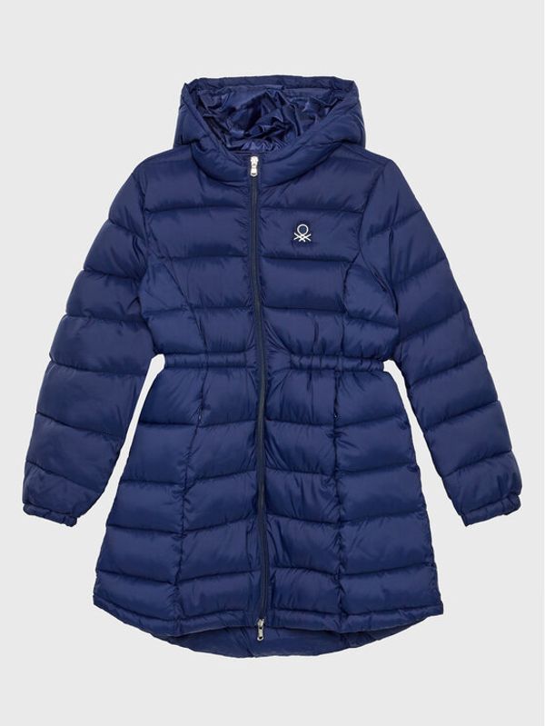 United Colors Of Benetton United Colors Of Benetton Пухено яке 2WU0CN010 Тъмносин Regular Fit