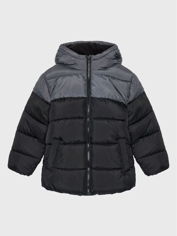 United Colors Of Benetton United Colors Of Benetton Пухено яке 2WU0CN01C Черен Regular Fit