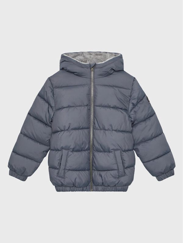 United Colors Of Benetton United Colors Of Benetton Пухено яке 2WU0CN01D Сив Regular Fit