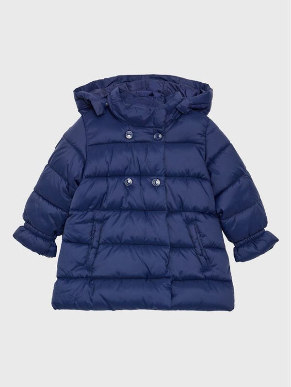 United Colors Of Benetton United Colors Of Benetton Пухено яке 2WU0GN00N Тъмносин Regular Fit