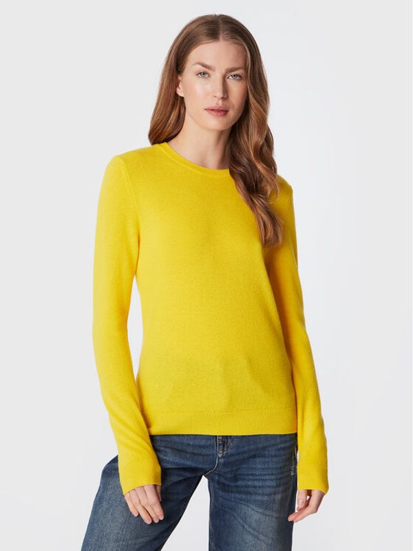 United Colors Of Benetton United Colors Of Benetton Пуловер 1002D1K01 Жълт Regular Fit