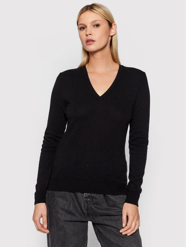 United Colors Of Benetton United Colors Of Benetton Пуловер 1002D4488 Черен Regular Fit