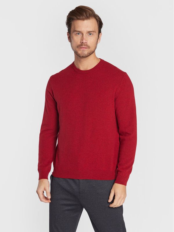 United Colors Of Benetton United Colors Of Benetton Пуловер 1002U1G34 Червен Regular Fit