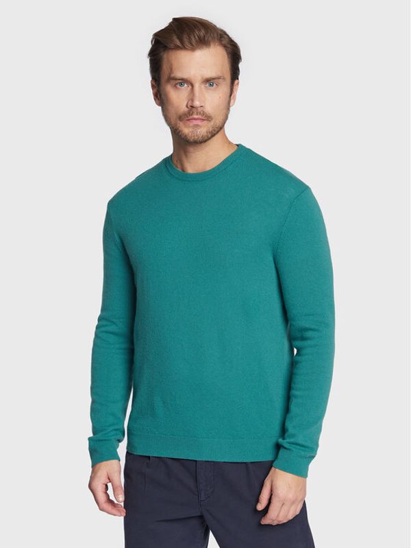 United Colors Of Benetton United Colors Of Benetton Пуловер 1002U1G34 Зелен Regular Fit