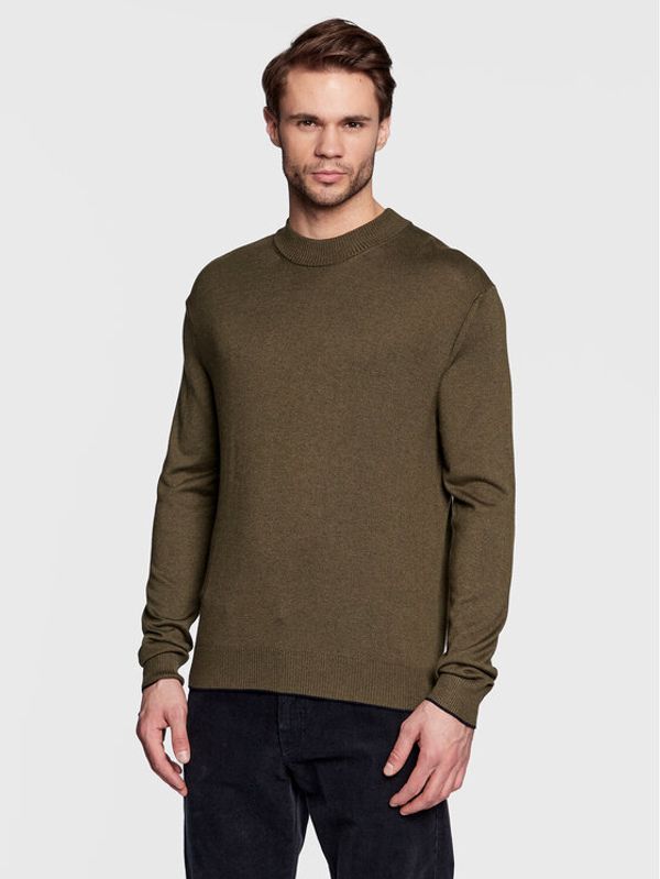United Colors Of Benetton United Colors Of Benetton Пуловер 1025K101Q Каки Regular Fit