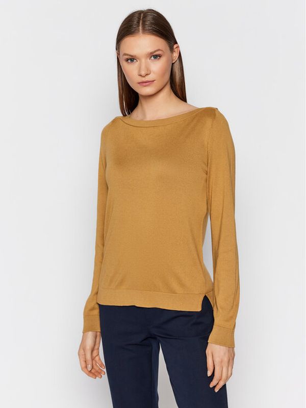 United Colors Of Benetton United Colors Of Benetton Пуловер 102MD1O02 Кафяв Regular Fit