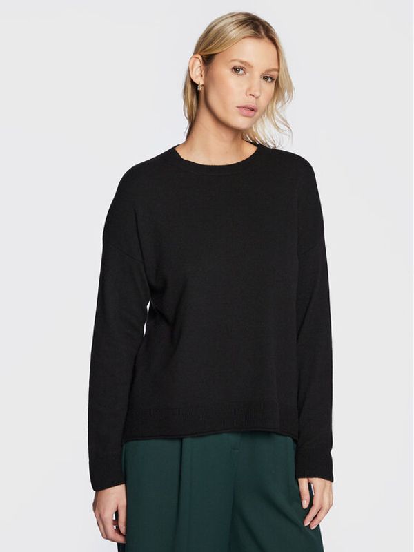 United Colors Of Benetton United Colors Of Benetton Пуловер 1035D102G Черен Regular Fit