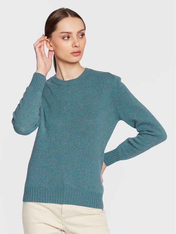 United Colors Of Benetton United Colors Of Benetton Пуловер 103ME1N23 Син Regular Fit