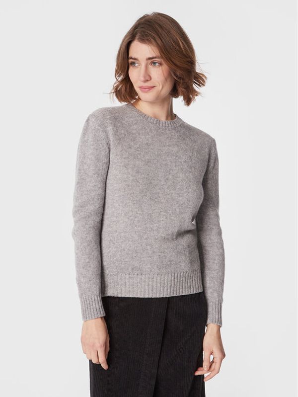 United Colors Of Benetton United Colors Of Benetton Пуловер 103ME1N23 Сив Regular Fit