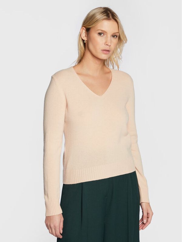 United Colors Of Benetton United Colors Of Benetton Пуловер 1067D400E Екрю Regular Fit