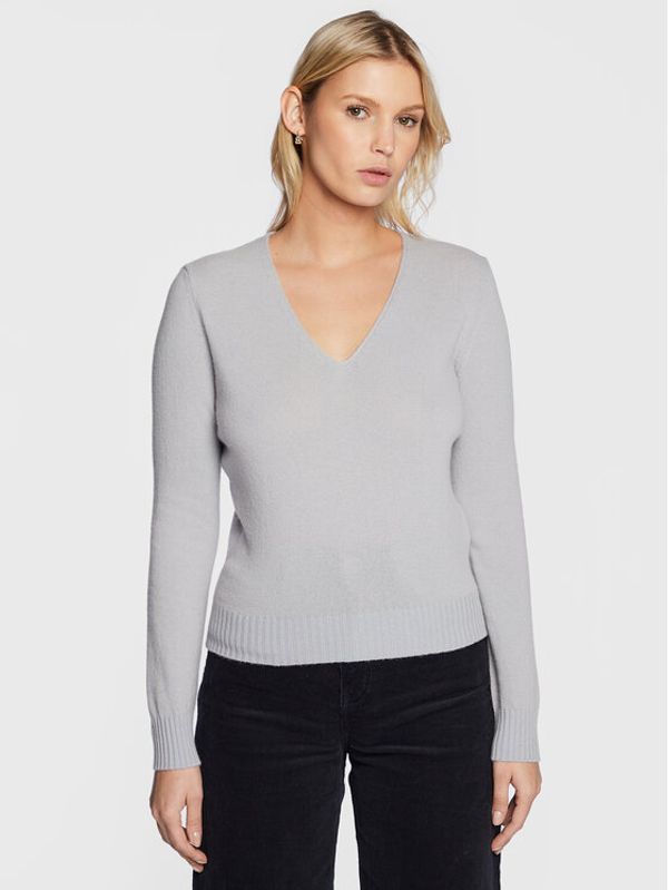 United Colors Of Benetton United Colors Of Benetton Пуловер 1067D400E Сив Regular Fit