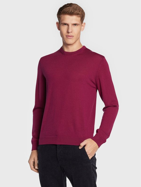 United Colors Of Benetton United Colors Of Benetton Пуловер 1071U1O76 Бордо Regular Fit