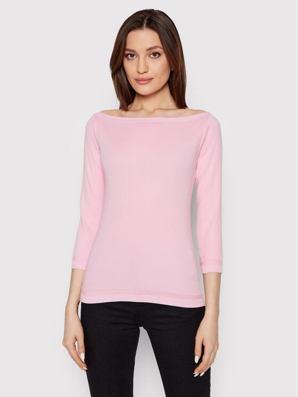 United Colors Of Benetton United Colors Of Benetton Пуловер 1091D1M09 Розов Regular Fit