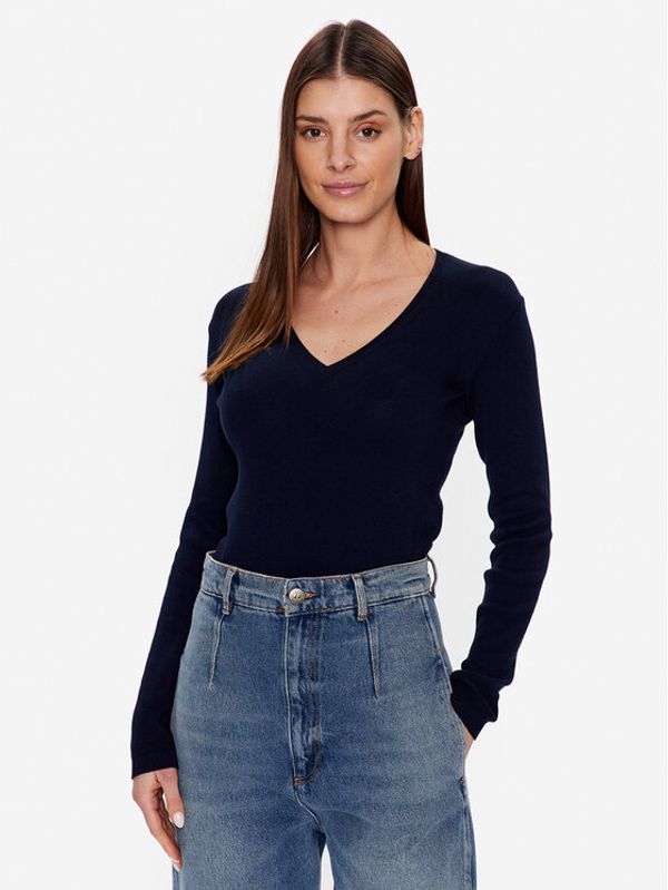 United Colors Of Benetton United Colors Of Benetton Пуловер 1091D4625 Тъмносин Regular Fit