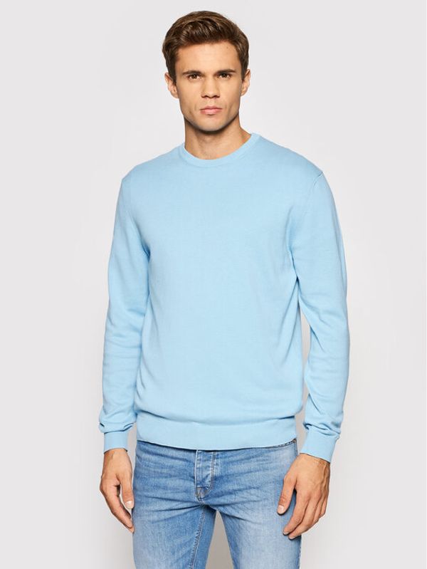 United Colors Of Benetton United Colors Of Benetton Пуловер 1098U1I76 Син Regular Fit