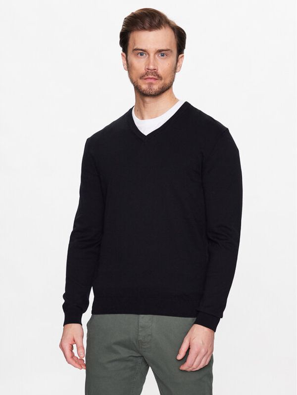 United Colors Of Benetton United Colors Of Benetton Пуловер 1098U4486 Черен Regular Fit