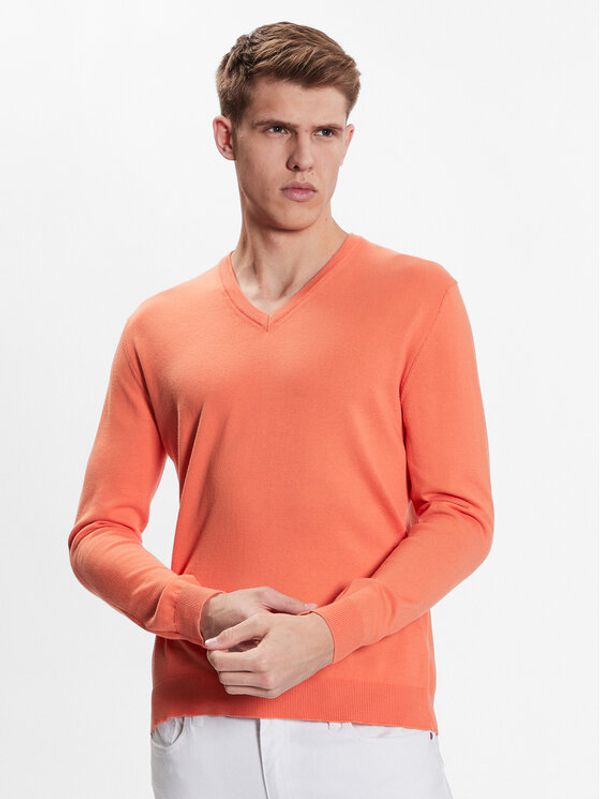 United Colors Of Benetton United Colors Of Benetton Пуловер 1098U4486 Оранжев Regular Fit