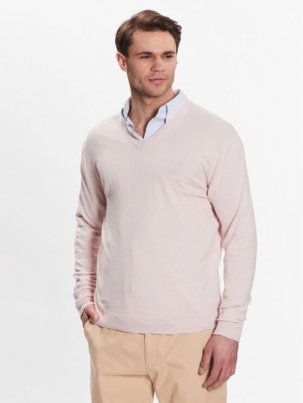 United Colors Of Benetton United Colors Of Benetton Пуловер 1098U4486 Розов Regular Fit