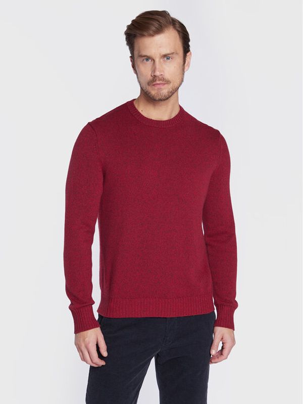 United Colors Of Benetton United Colors Of Benetton Пуловер 1235U1N67 Червен Regular Fit