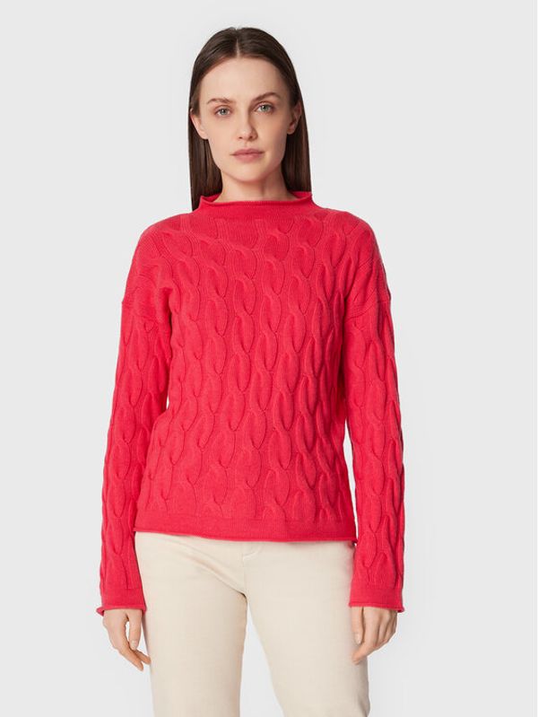 United Colors Of Benetton United Colors Of Benetton Пуловер 1335D2467 Розов Regular Fit