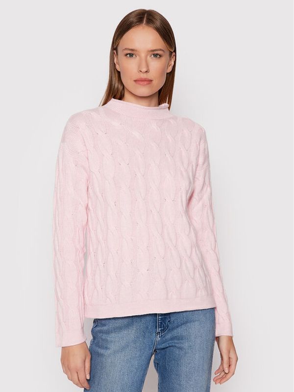 United Colors Of Benetton United Colors Of Benetton Пуловер 1335D2467 Розов Regular Fit