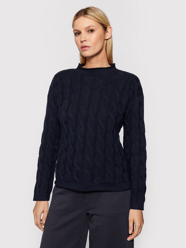 United Colors Of Benetton United Colors Of Benetton Пуловер 1335D2467 Тъмносин Regular Fit