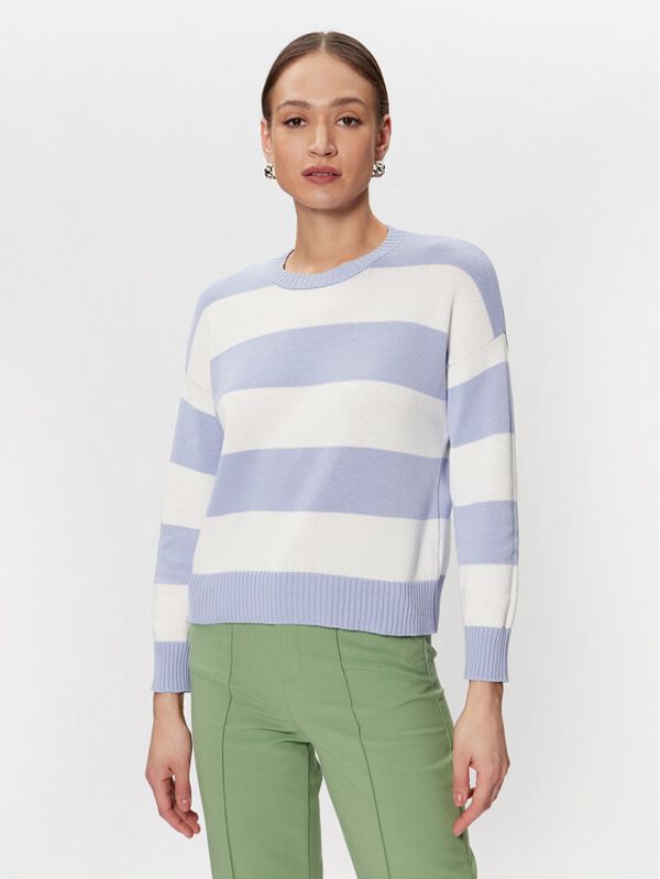 United Colors Of Benetton United Colors Of Benetton Пуловер 1494E105J Виолетов Boxy Fit