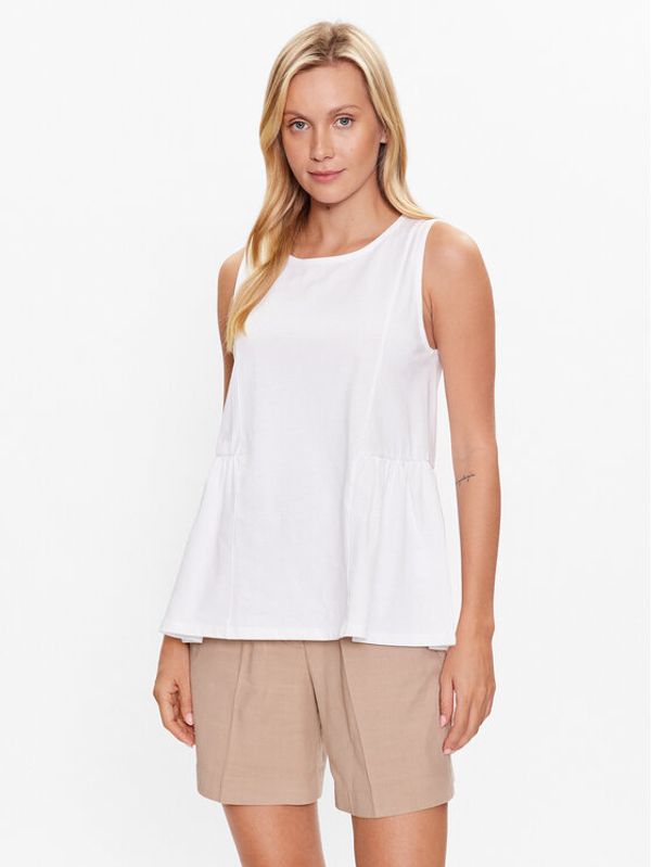 United Colors Of Benetton United Colors Of Benetton Пуловер 3BL0D1044 Бял Regular Fit