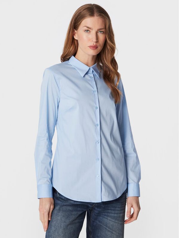 United Colors Of Benetton United Colors Of Benetton Риза 5AWR5QCK5 Син Regular Fit