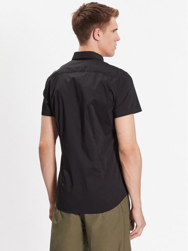 United Colors Of Benetton United Colors Of Benetton Риза 5AWR5QH38 Черен Regular Fit