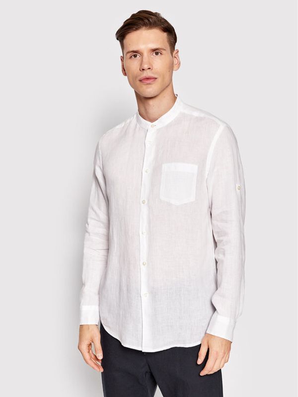 United Colors Of Benetton United Colors Of Benetton Риза 5BKU5QL08 Бял Regular Fit