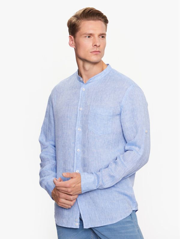 United Colors Of Benetton United Colors Of Benetton Риза 5BKU5QL08 Син Regular Fit